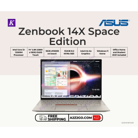ASUS Zenbook 14X Space Edition UX5401ZAS-KN072WS Intel Core i5-12500H 512GB M.2 NVMe SSD Intel Iris Xe Graphics Windows 11 Home
